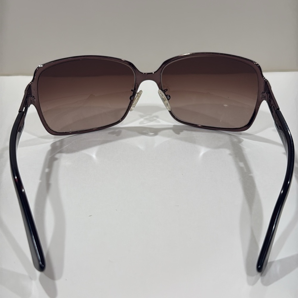 Fendi Brown Rectangle Sunglasses Gradient Lenses … - image 5